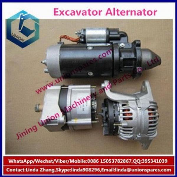 Factory price PC200-6 6D95 excavator alternator engine generator 600-821-6190 0-33000-6580 #5 image